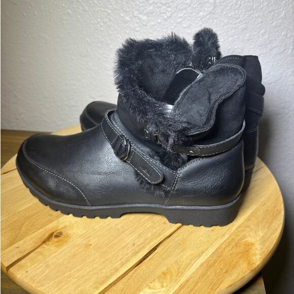 JBU Jambu 9.5M Indiana Black Ankle Boots Winter Waterproof Size 10 M NWOT - Picture 5 of 8